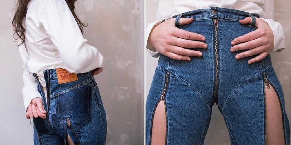 Jeans Model Aneh Ini Harganya Gokil